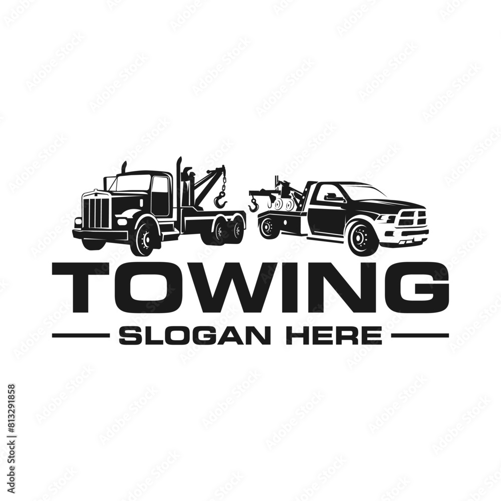towing logo template, cool logo and very suitable for automotive towing logo template, cool logo and very suitable for automotive