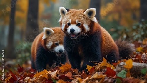 Red panda wildlife