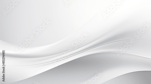 White gradient abstract line and wave background © kheat