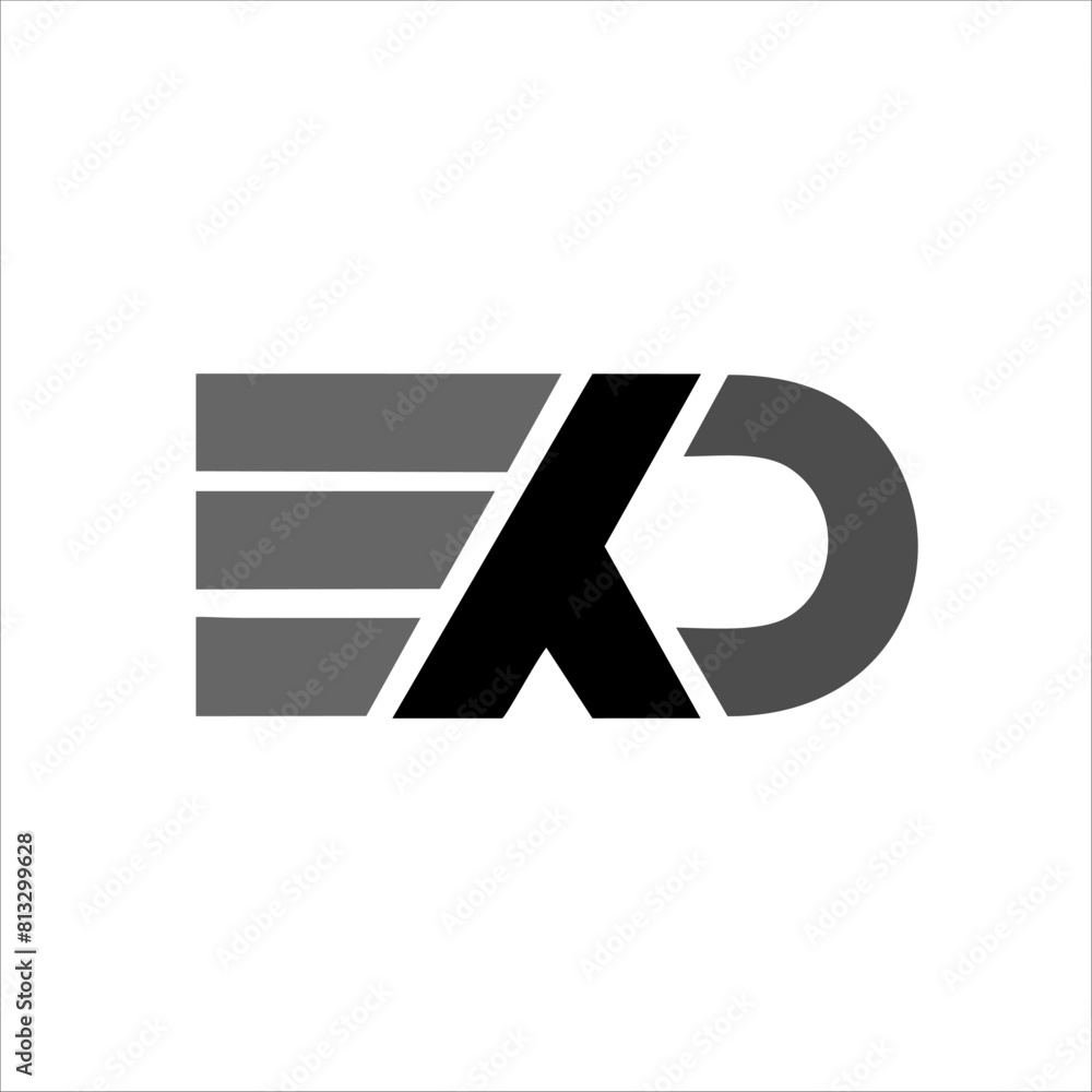 Print EKD letter logo design for your brand and company identity Print EKD letter logo design for your brand and company identity