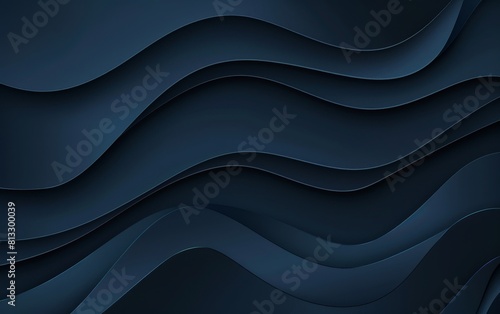 Blue wavy background.