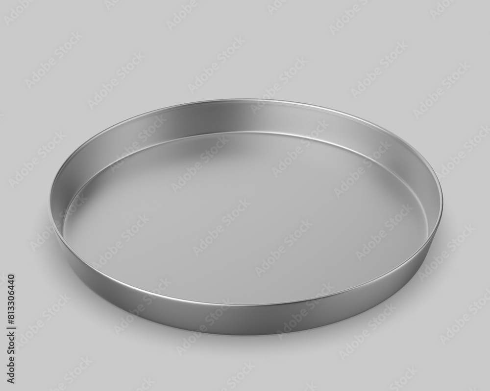 Food And Beer Tray and Bar Serving Tray For Branding, Blank  template 3d illustration.