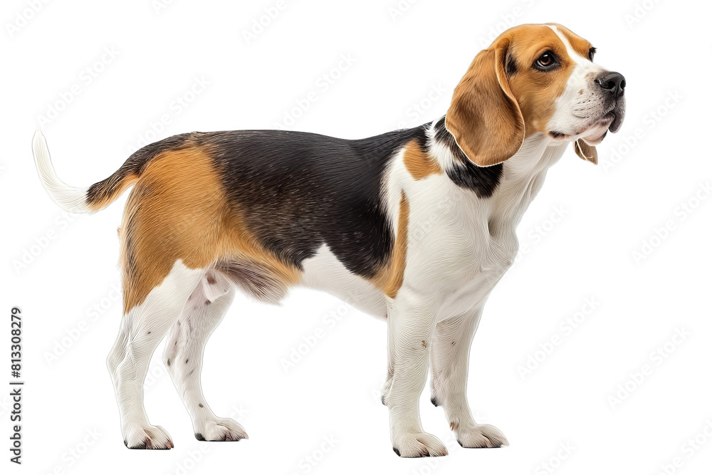 Beagle Dog Isolated