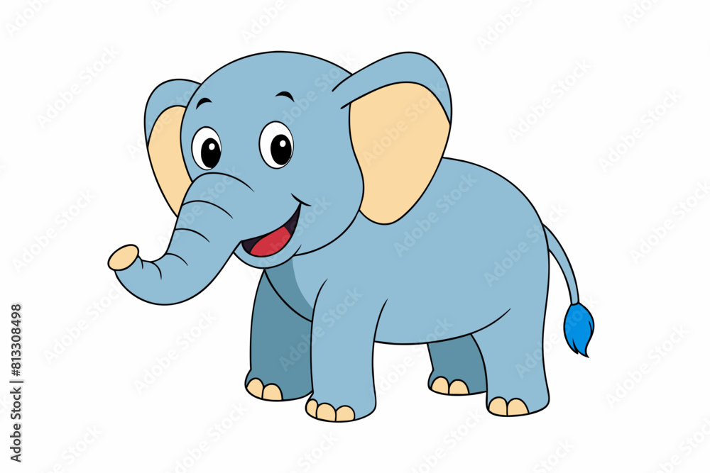 elephant cartoon vector illustration elephant cartoon vector illustration