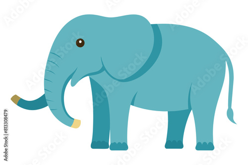 elephant cartoon vector illustration