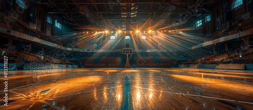 Rainy Basketball Court © Henry