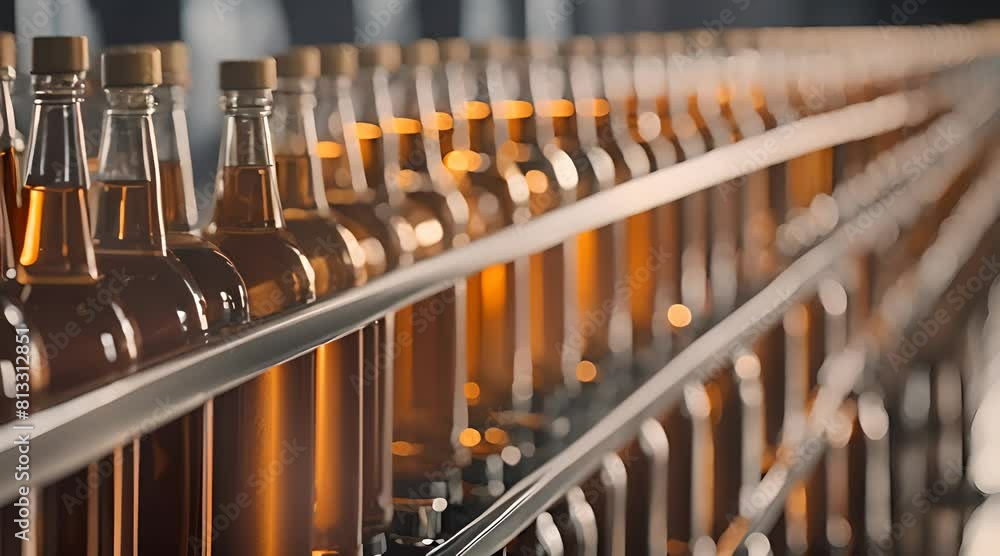 From Factory to Fridge. The Life of a Cola Soda Bottle From Factory to Fridge. The Life of a Cola Soda Bottle