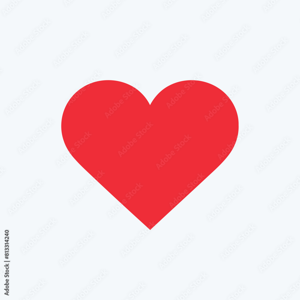 Vector heart shape symbol logo favicon label Vector heart shape symbol logo favicon label