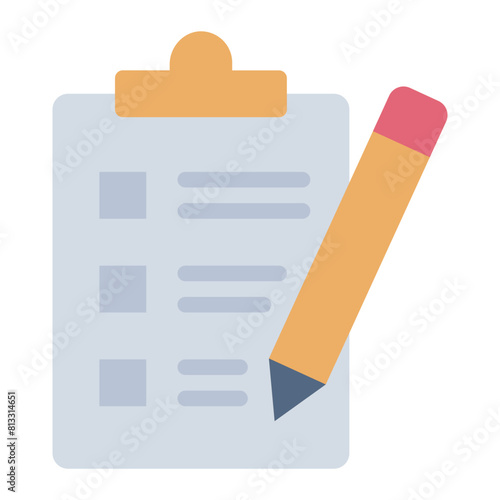 Task checklist clipboard icon