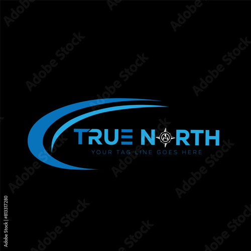 MobileTrue north Logo Design , Vector Design 