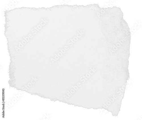 Realistic White Torn Ripped edges Paper Sheet vector  © zedaitch