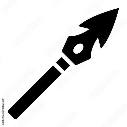 Harpoon lance pirate weapon icon
