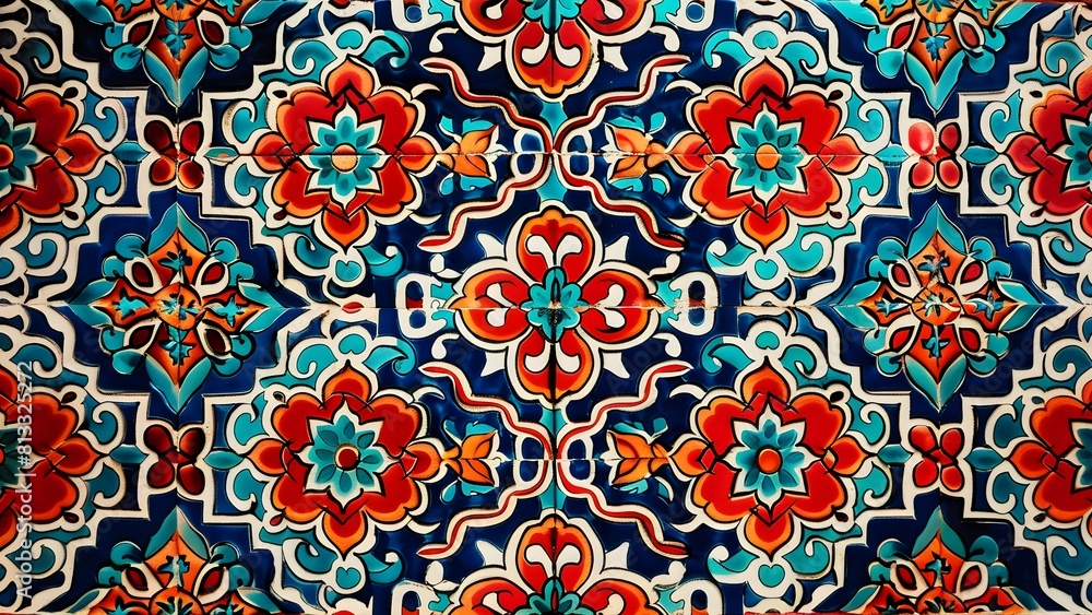 Korea traditional seamless floral pattern Korea traditional seamless floral pattern