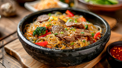 Sizzling Beef Stir Fry in Hot Dish
