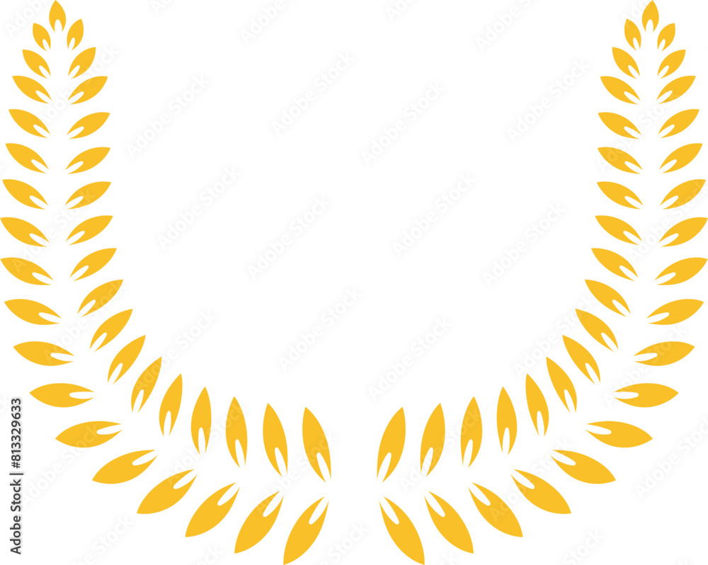 Golden Laurel Wreath Ribbon Golden Laurel Wreath Ribbon