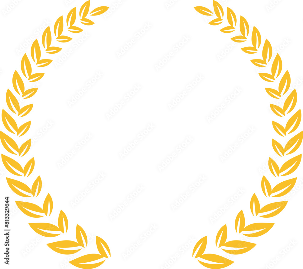 Golden Laurel Wreath Ribbon Golden Laurel Wreath Ribbon