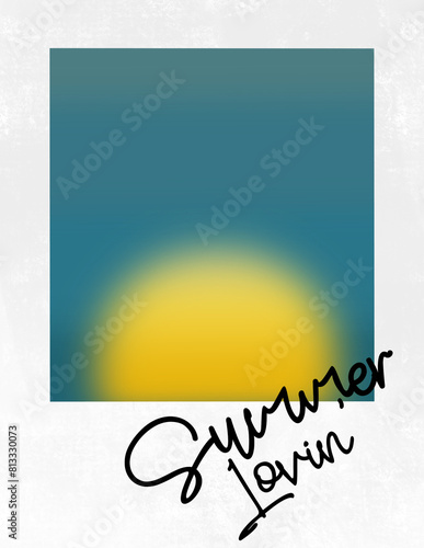 Illustration of beach background