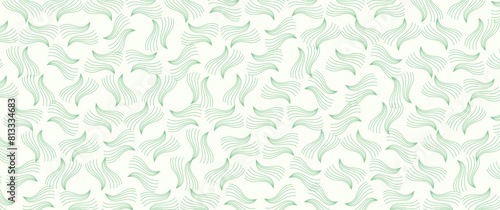 abstract wavy stripe pattern on white  light clean seamless leaves stripe pattern for cover  background  graphic