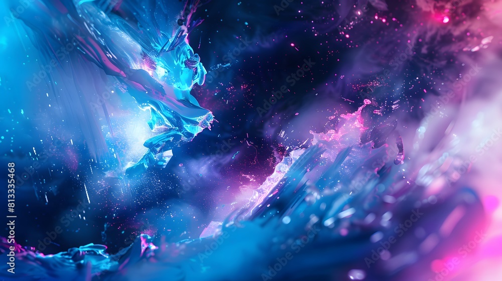 Obraz premium neon background concept
