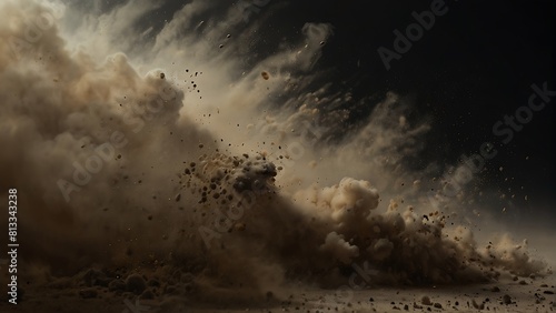 Dust, macro photography, germs photo