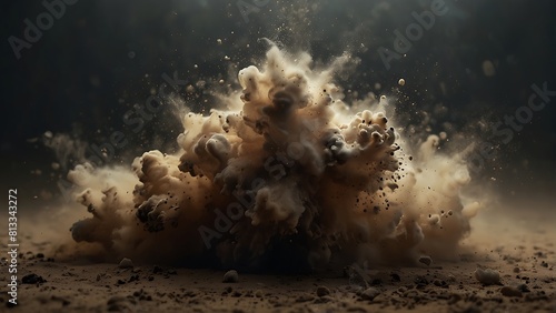 Dust, macro photography, germs photo