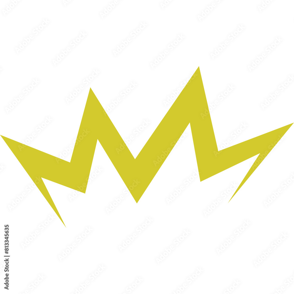 Comic Zig zag Line Comic Zig zag Line