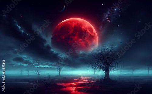 La lune rouge