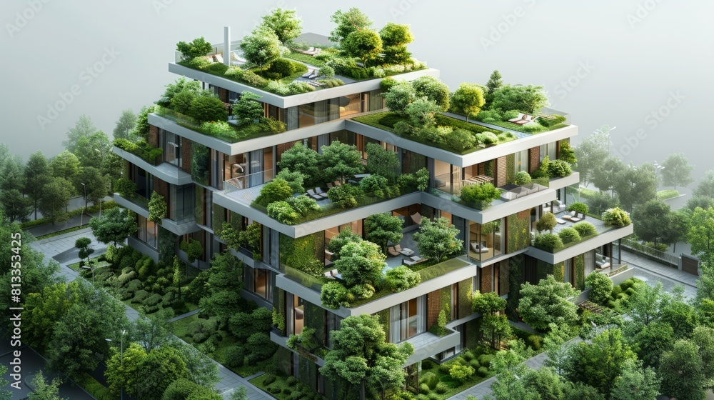 Modern architectural appearance and design Modern architectural appearance and design