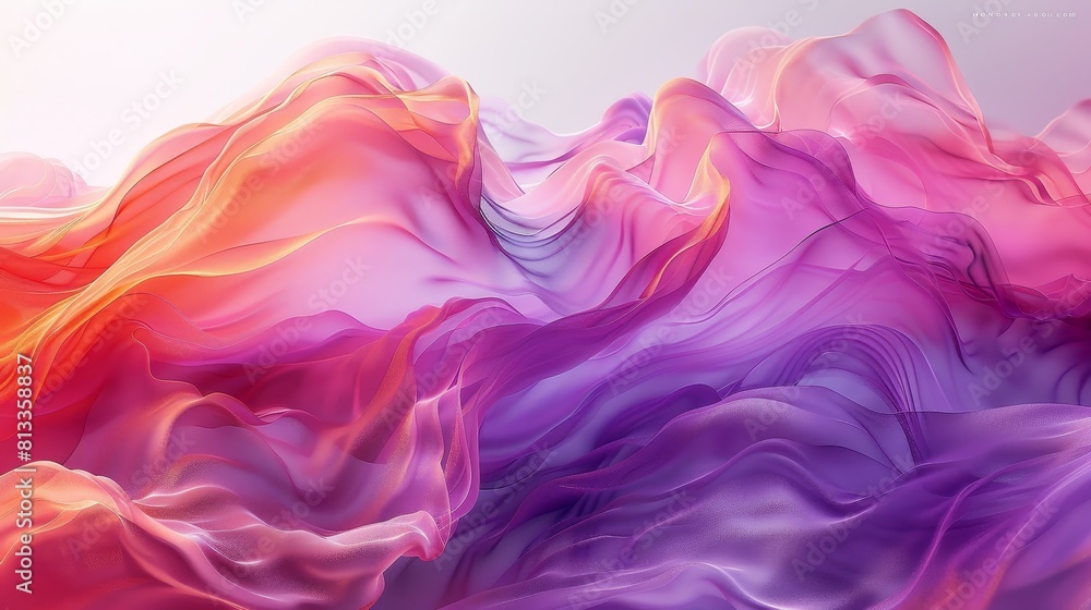 An elegant web template featuring asymmetrical distortion, fluid waves, minimalist design with vibrant tones An elegant web template featuring asymmetrical distortion, fluid waves, minimalist design with vibrant tones