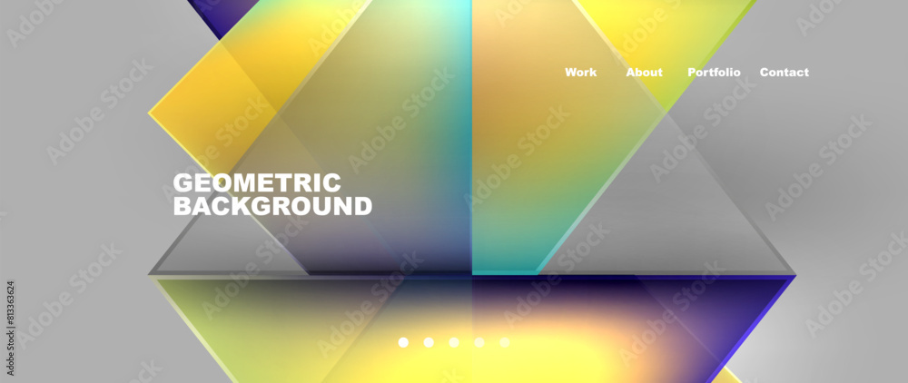 Flowing bright neon gradients geometric abstract background with triangles and lines. Fluid color pattern of color liquid gradient background for wallpaper, banner, background, card, landing page Flowing bright neon gradients geometric abstract background with triangles and lines. Fluid color pattern of color liquid gradient background for wallpaper, banner, background, card, landing page