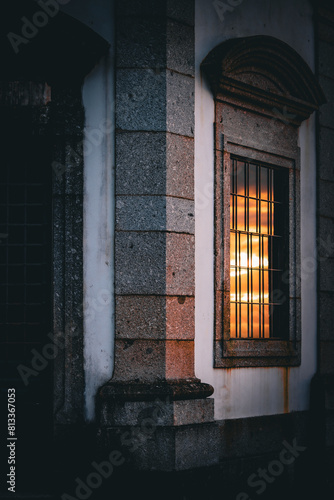 window in a wall