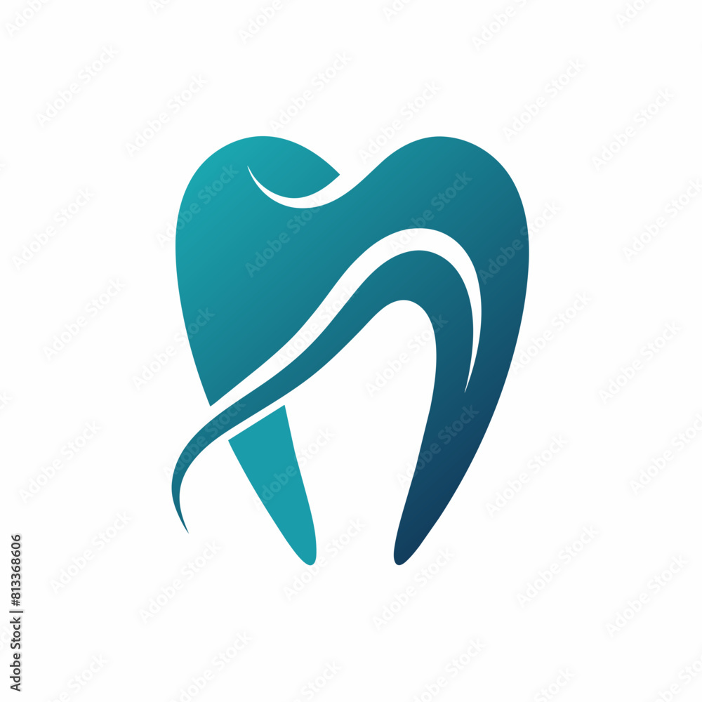 Simple and modern dental Care logo vector icon illustration. Simple and modern dental Care logo vector icon illustration.