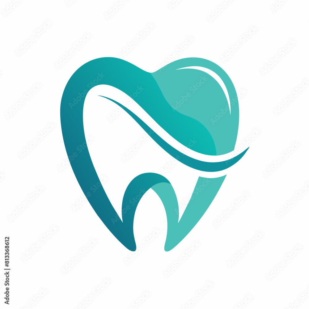 Simple and modern dental Care logo vector icon illustration. Simple and modern dental Care logo vector icon illustration.