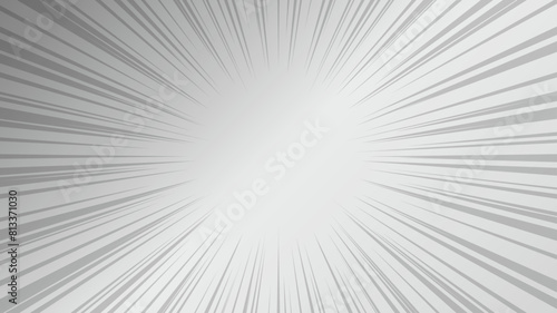 集中線　銀色　グレー　背景　シンプル