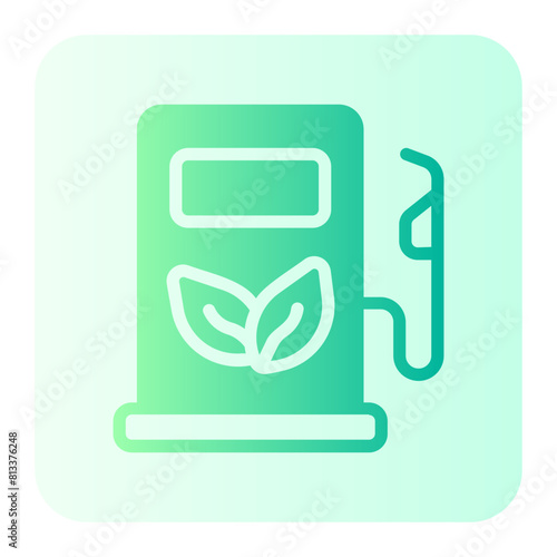 biofuel gradient icon
