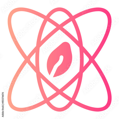 knowledge base gradient icon