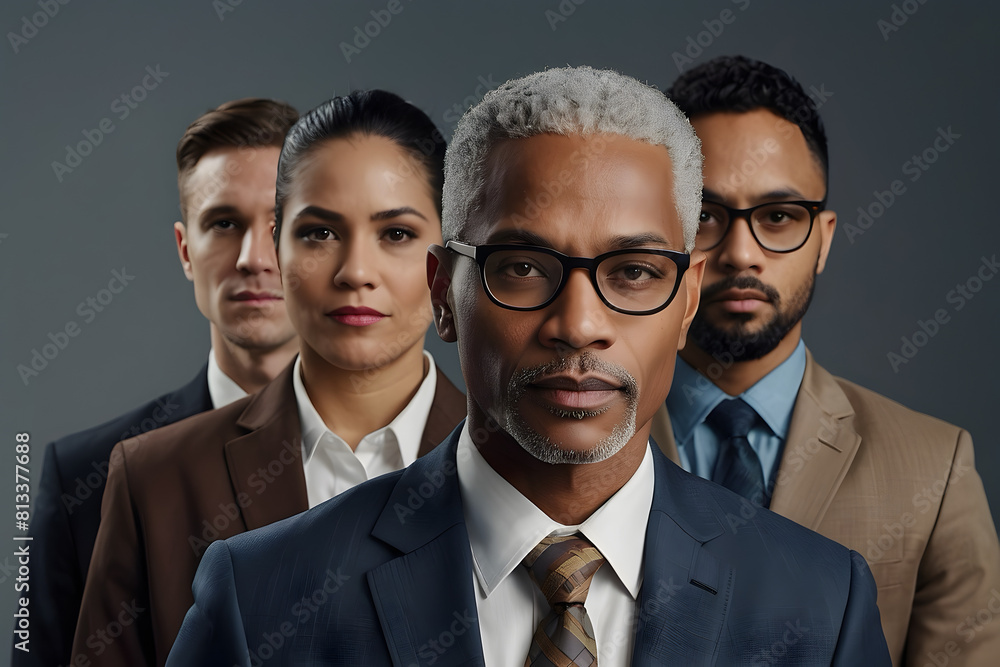 Different people working together at work as diversity is strength Different people working together at work as diversity is strength