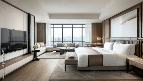 contemporary ideas design element room mockup template showcase backdrop bedroom with daylight cosy interior. tawassul