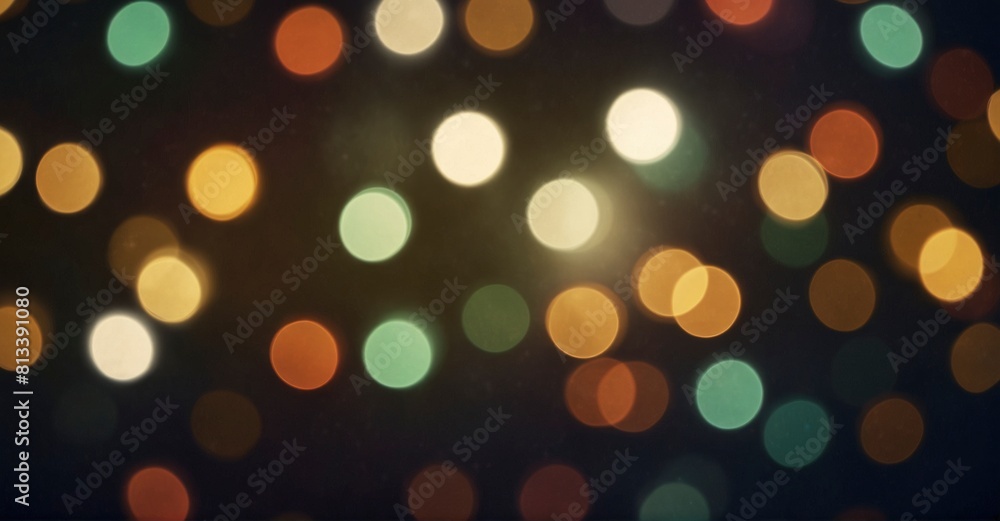 Soft-focus bokeh lights background Soft-focus bokeh lights background