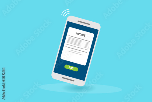 Informing Financial Transactions Smartphone with Electronic Bill