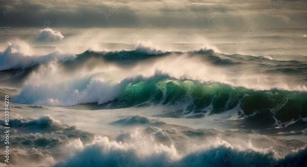 The Towering Inferno: Witnessing the Awesome Power of Giant Waves The Towering Inferno: Witnessing the Awesome Power of Giant Waves