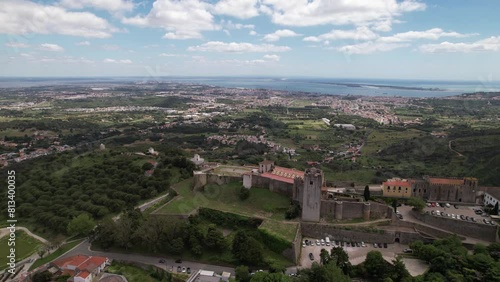 Portugal, City of Palmela Aerial View 02 photo