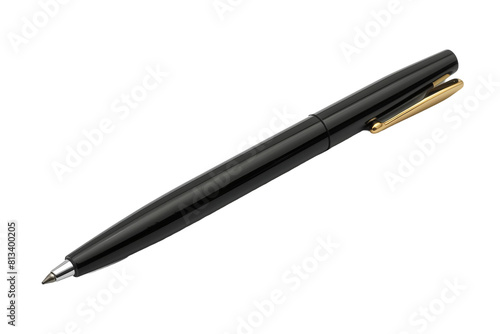 Ballpoint Writing Tool Isolated On Transparent Background PNG.