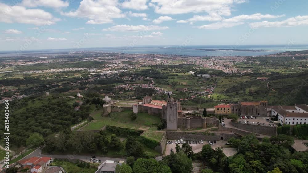 Portugal, City of Palmela Aerial View 06 Portugal, City of Palmela Aerial View 06