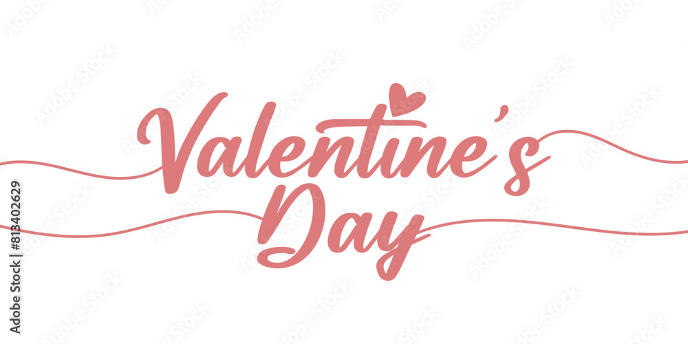 Happy Valentines day text Lettering heart shape invitation card. Vector illustration Happy Valentines day text Lettering heart shape invitation card. Vector illustration