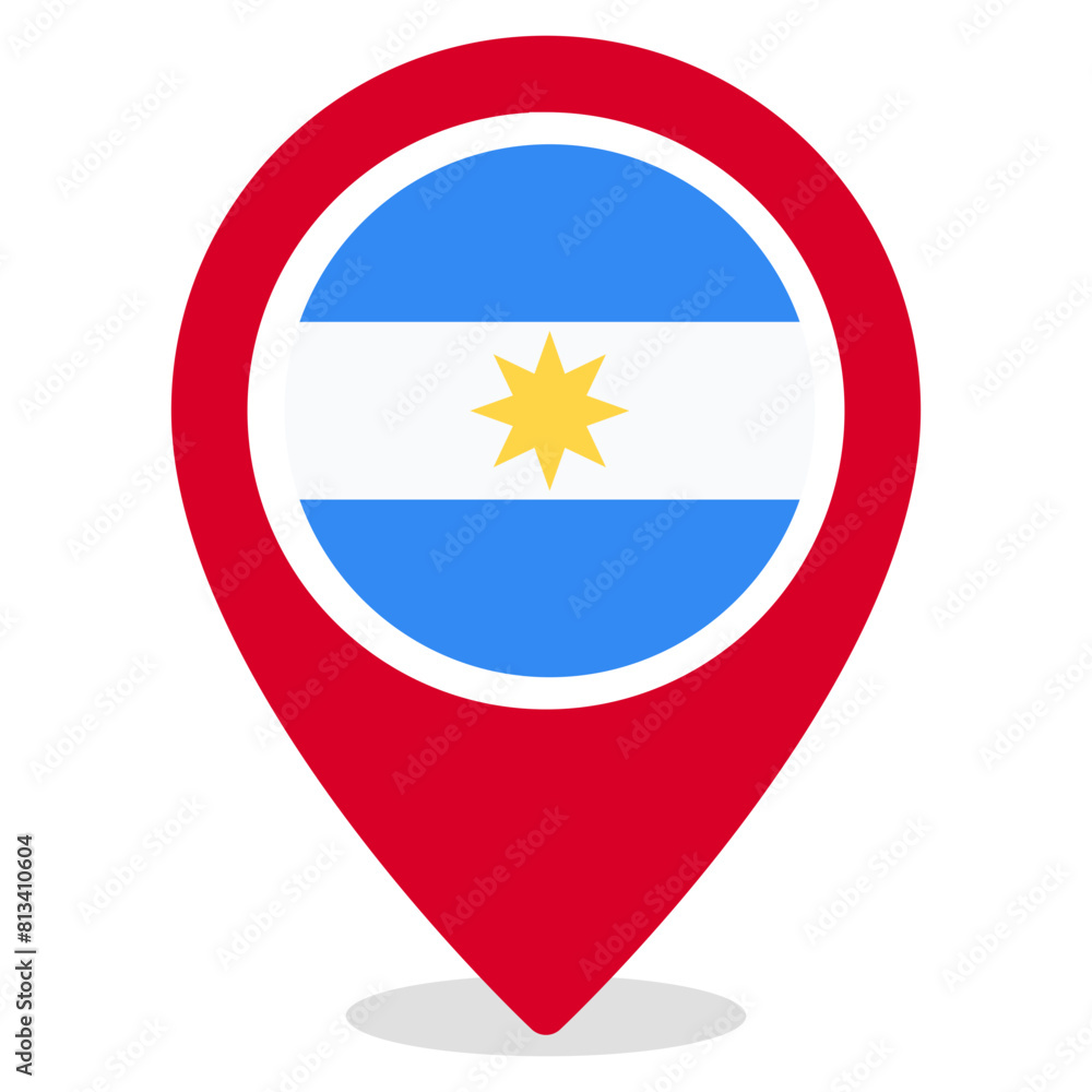 Vector Icon for Argentina, country, national, flag, world flag Vector Icon for Argentina, country, national, flag, world flag