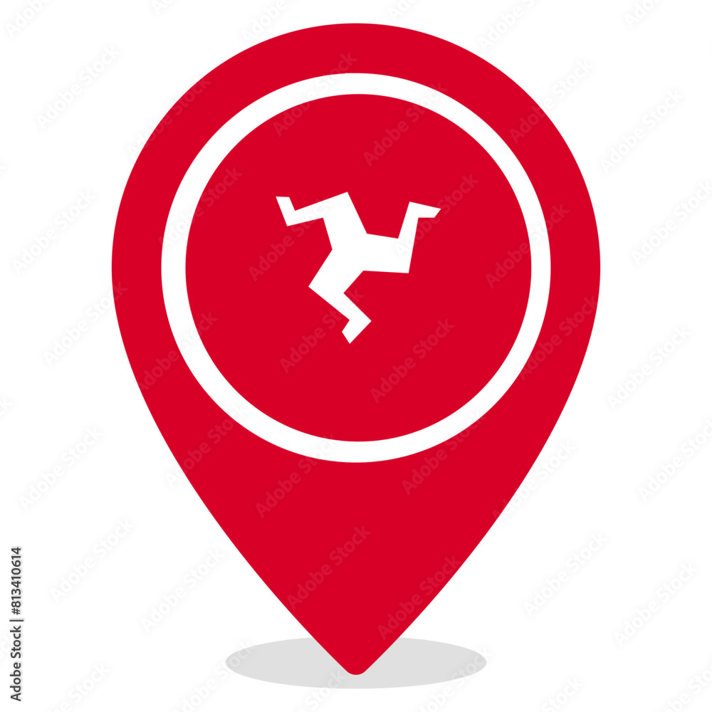 Vector Icon for Isle Of Man, country, national, flag, world flag Vector Icon for Isle Of Man, country, national, flag, world flag