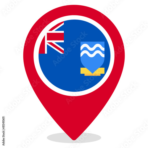 Free Download Vector Icon for Falkland Islands, country, national, flag, world flag - GFXLoad