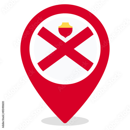 Free Download Vector Icon for Jersey, country, national, flag, world flag - GFXLoad