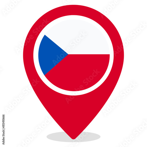 Free Download Vector Icon for Czech Republic, country, national, flag, world flag - GFXLoad